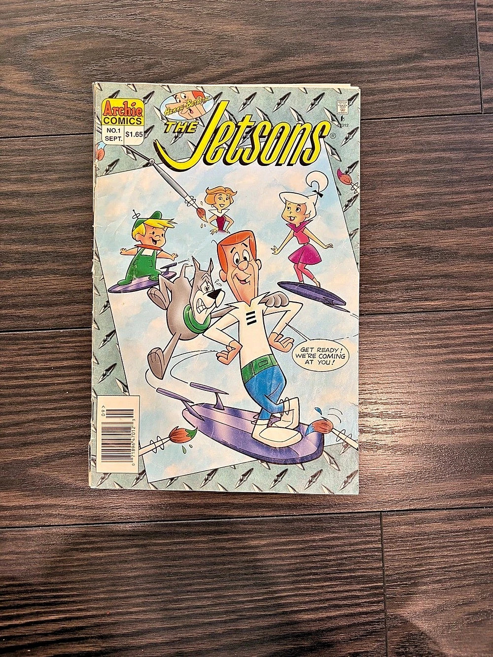 Archie Comics The Jetsons #1 Vintage Comic Cover Art